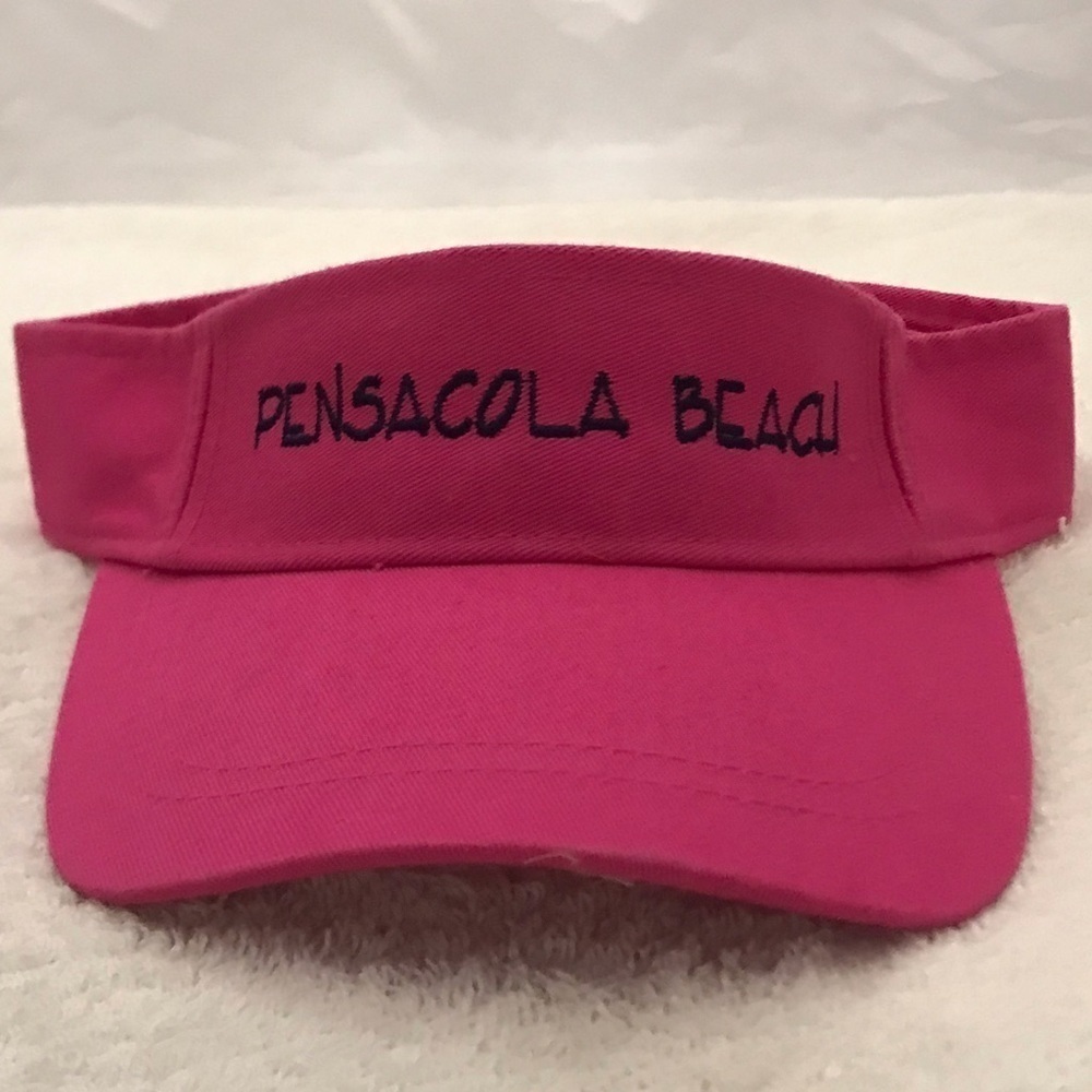Shade Shack for Pensacola Beach Adjustable Pink Travel Visor